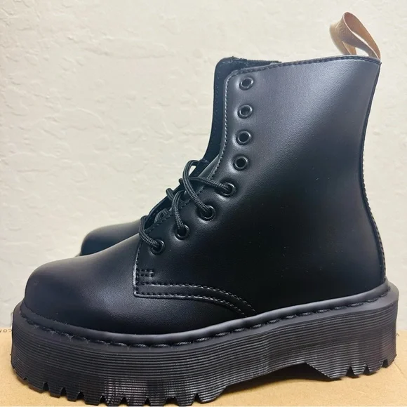 dr martens Vegan Jadon II Mono Boots - Picture 2 of 8